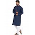 Designer kurta-Pyjama set- Navy Blue Designer kurta-Pyjama set- Navy Blue